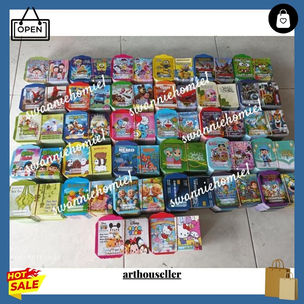 

Amplop Lebaran Karakter Islami Kartun/ Amplop Lebaran Karakter /Amplop Lebaran Medium Gratis Ongkir
