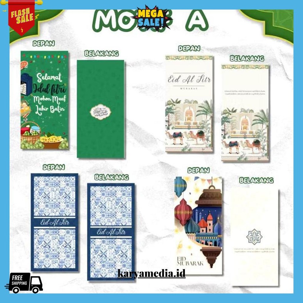 

Amplop Lebaran Exclusive Premium Super Tebal / Amplop Hari Raya / Angpao Lebaran Siap Kirim
