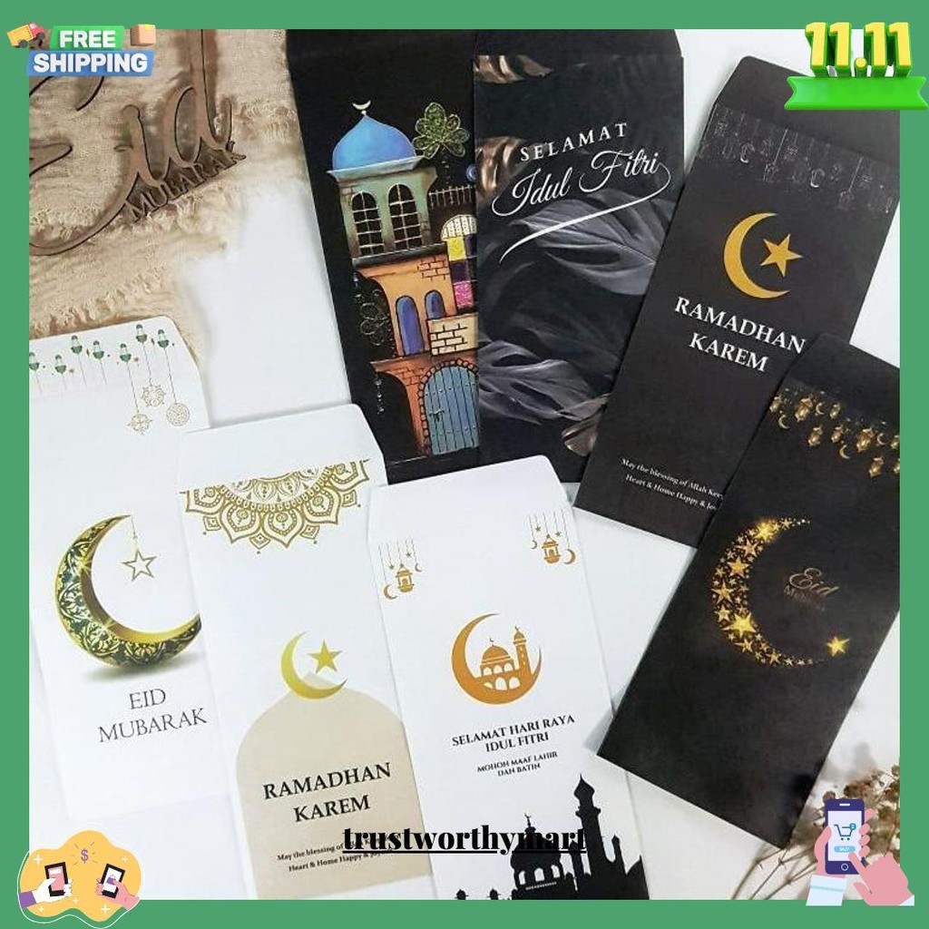 

(Isi 10,20,30,40,50) Amplop Lebaran 2025 / Angpao Lebaran 2025 / Amplop Atau Angpao Lebaran Idul Fitri / Amplop Lebaran Uang Tidak Ditekuk Bisa Cod