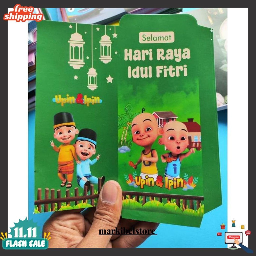 

100 Lembar Amplop Lebaran Panjang Glossy Siap Kirim