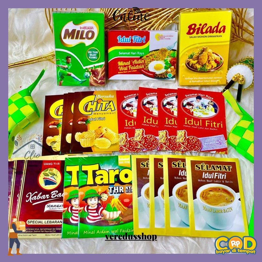 

Ready ! Amplop Lebaran Hari Raya Idul Fitri 2025 Isi 50 Lembar Angpao Lebaran Cod