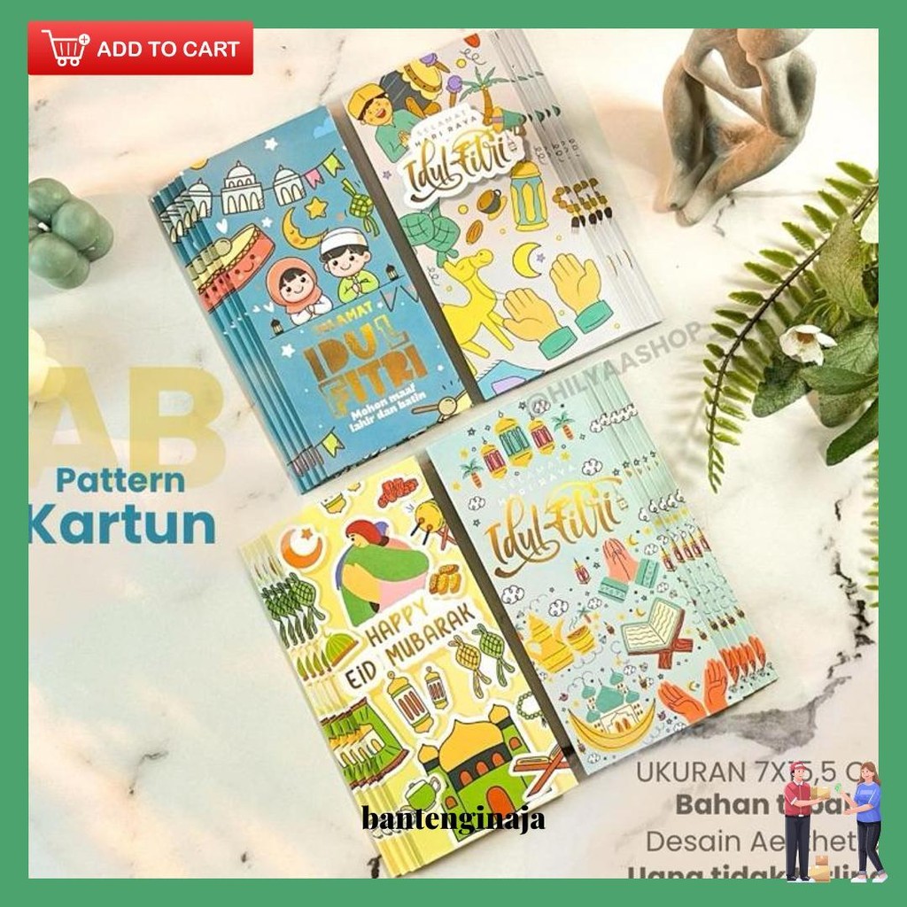

[Ukuran Uang] Isi 20 Pcs Amplop Lebaran Premium / Amplop Lebaran Murah / Angpau Lebaran Terlaris
