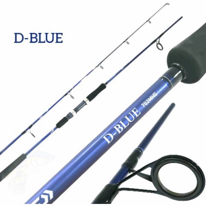 Joran Tegek Joran Daiwa D-Blue Spinning Sambung 2 Laut Kolam Saltwater