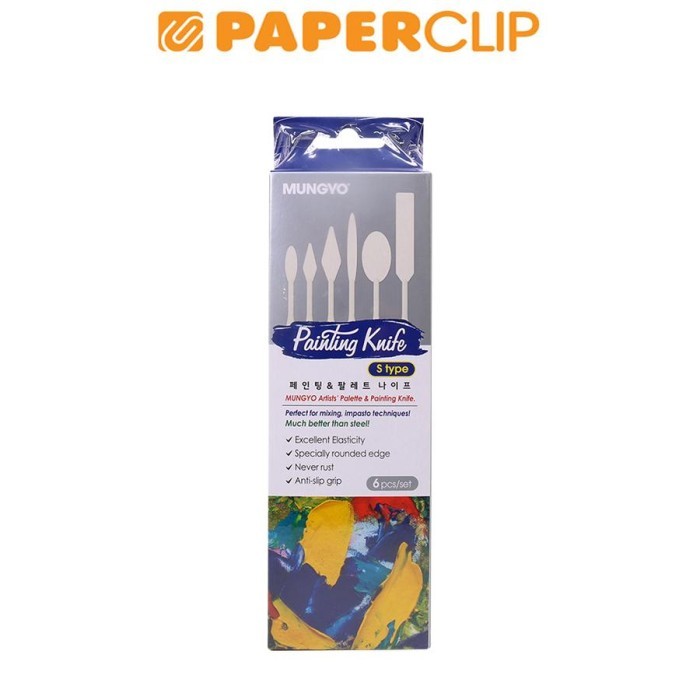 

TERBARU! PISAU PALET / PAINTING KNIFE MUNGYO MPPKS-6 SMALL TYPE 6S