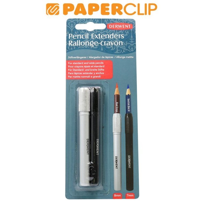 

HOT SALE! PENSIL EXTENDERS DERWENT SET 2 2300124DW