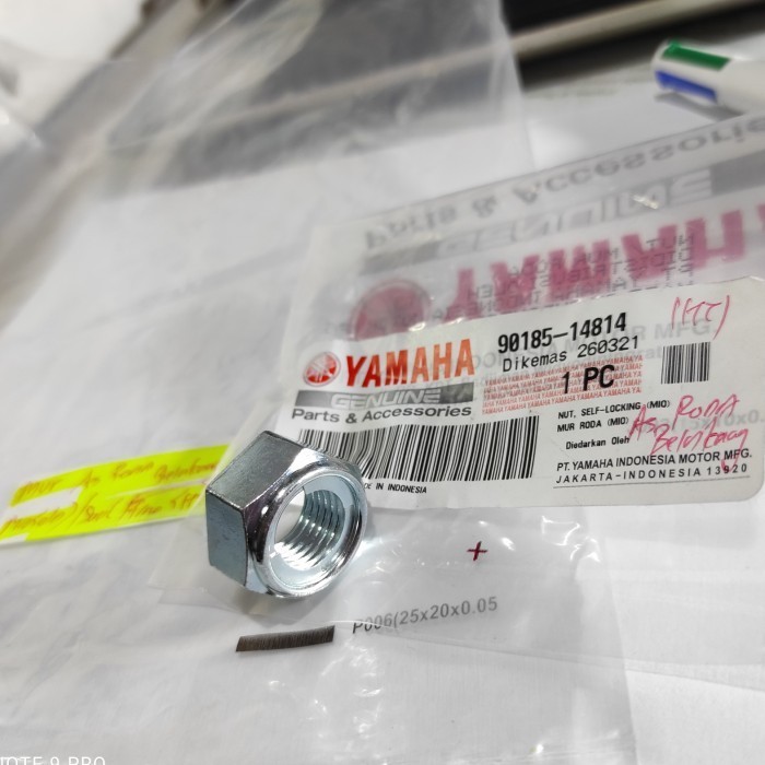 MUR AS RODA BELAKANG MIO OLD, SMILE, SOUL, FINO KARBU, MIO J GT, SOUL GT XRIDE FINO FI 115, YAMAHA