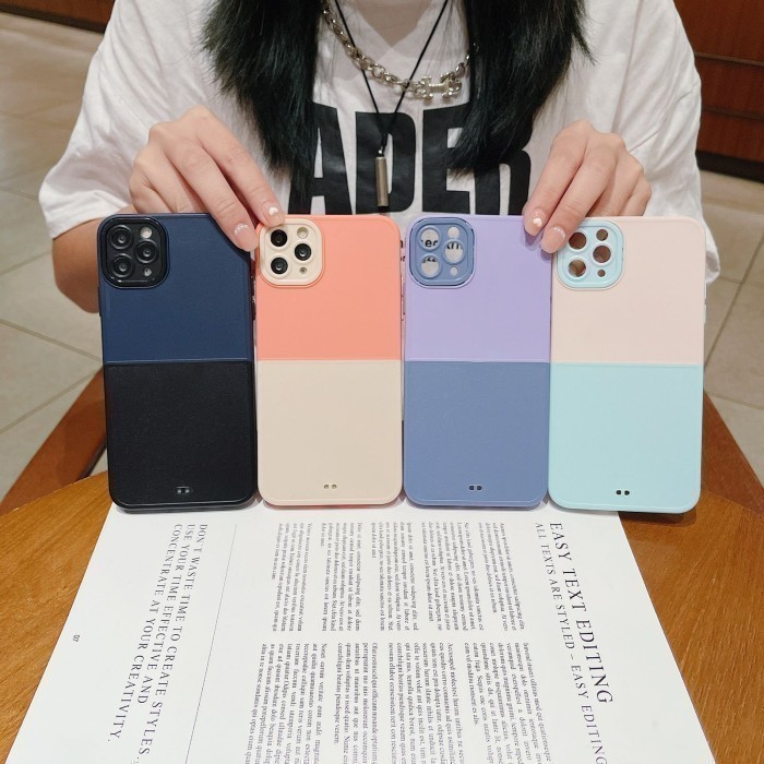 SOFTCASE HP CASING HANDPHONE FYP RAINBOW OPPOA54 A76 A17 A77S