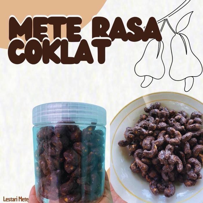 

terbaru !!! kacang mete rasa coklat camilan snacks mede ready
