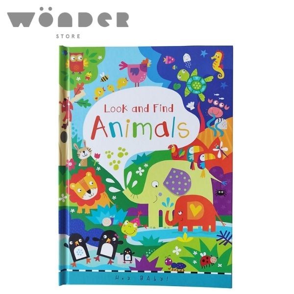 Npp Uk - Look & Find Board Book - Animals