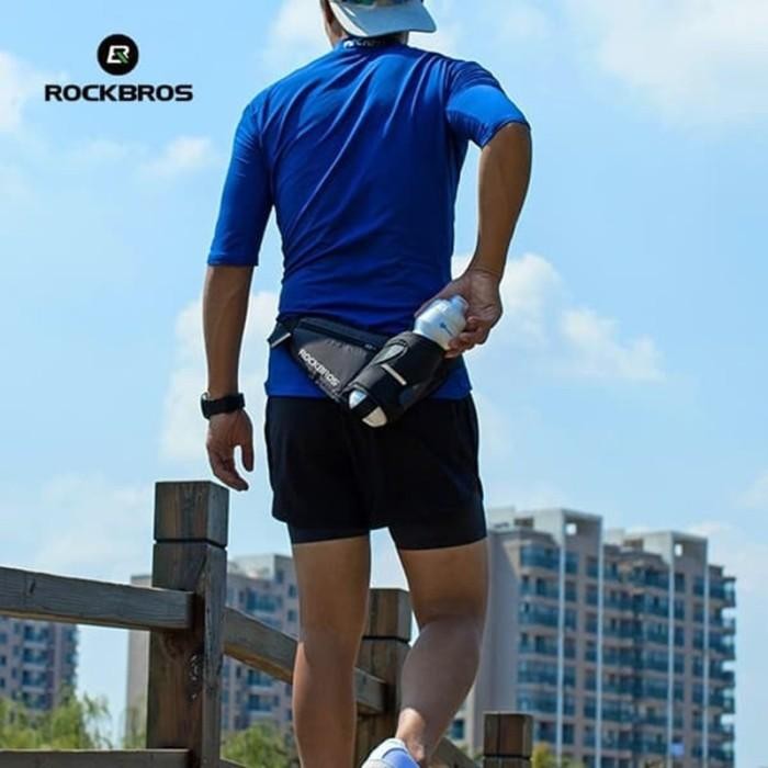 ROCKBROS D36 TAS PINGGANG BOTOL LARI SEPEDA SPORTS WAIST WATER BAG
