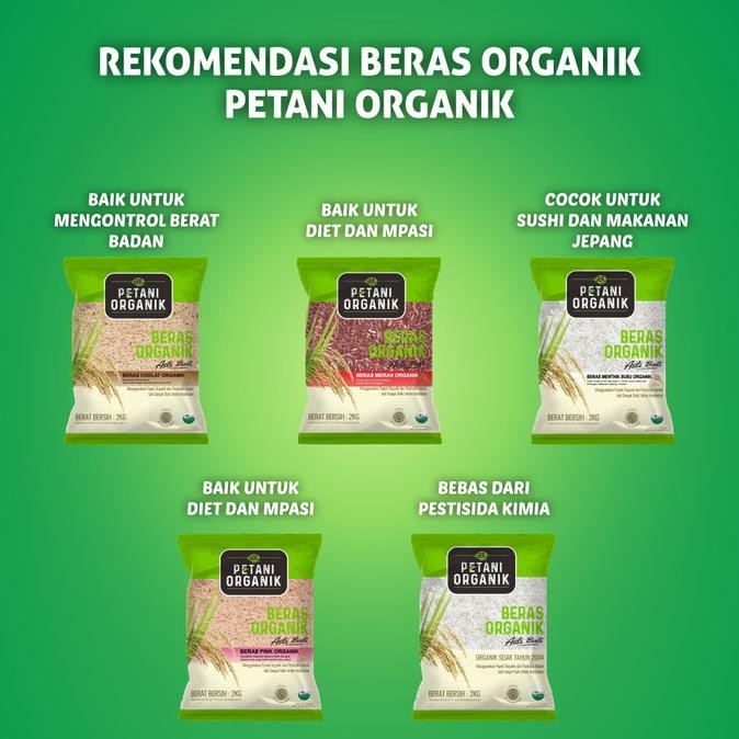 

Beras Merah Petani Organik Bundling 6kg / Cocok Untuk Diet dan Mpasi AS99