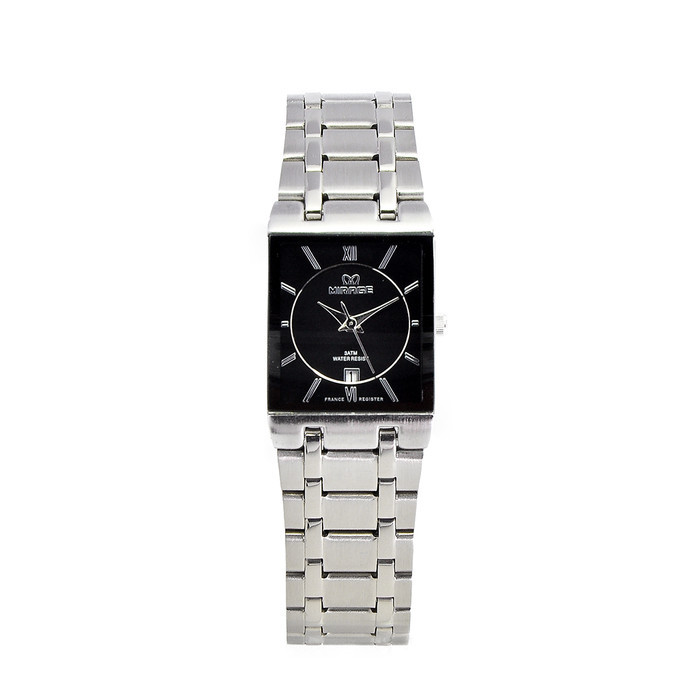Jam Tangan Mirage Wanita Segi Silver 7908L Ph
