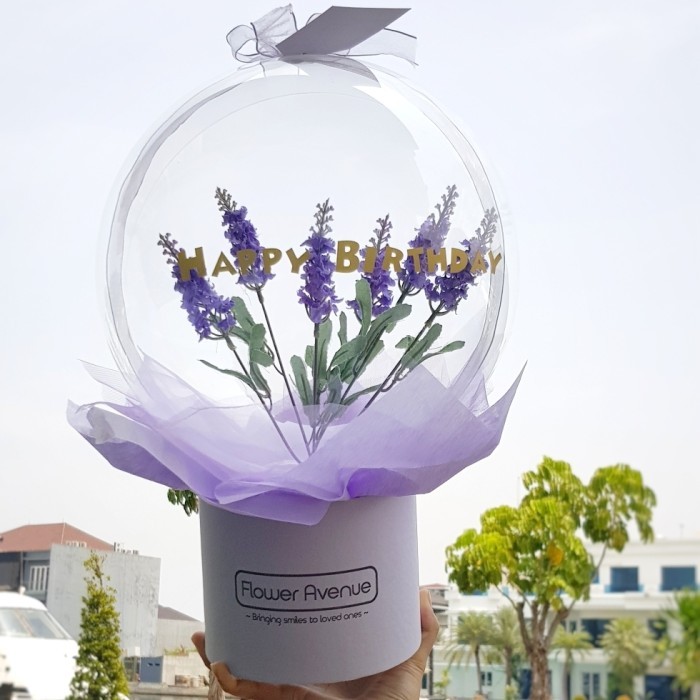 BUNGA BALON / FLOWER BALLOON / BUKET BOUQUET GIFT KADO BIRTHDAY WISUDA