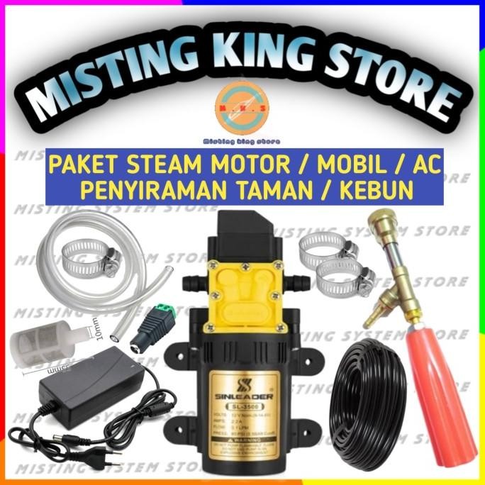 Paket Mesin Cuci Motor Ac Steam Mobil Portable Stick Sprayer Elektrik Original Dan Terpercaya