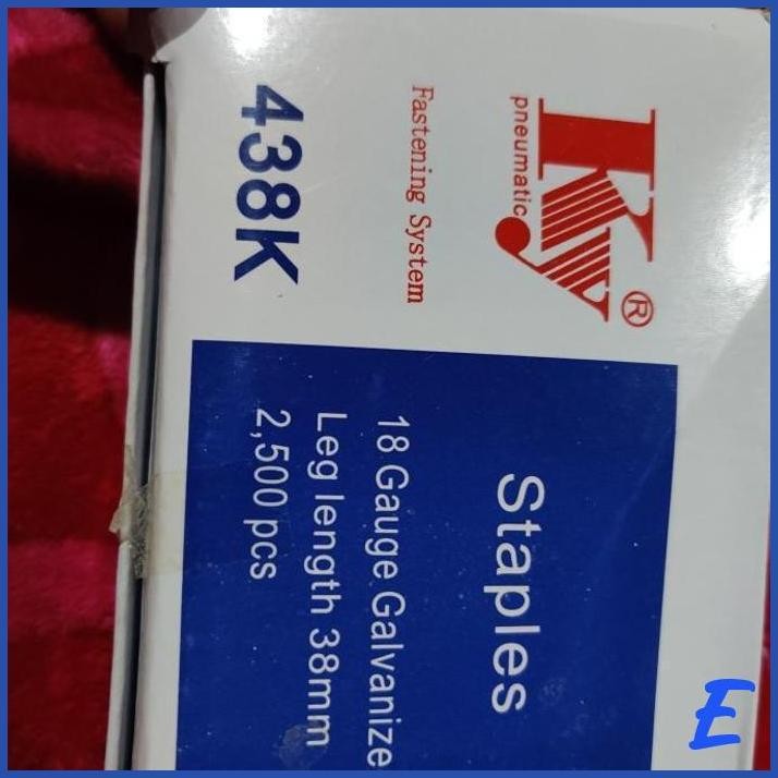 

| MNP | REFILL HEKTER REFILL STAPLES U 38 MM K438 PAKU TEMBAK U ANAK PAKU