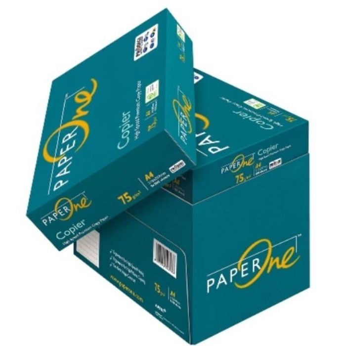

TERLARIS! Kertas Paper One Copier A4 70 gram Isi 500 lembar x 5 (1 Dus)