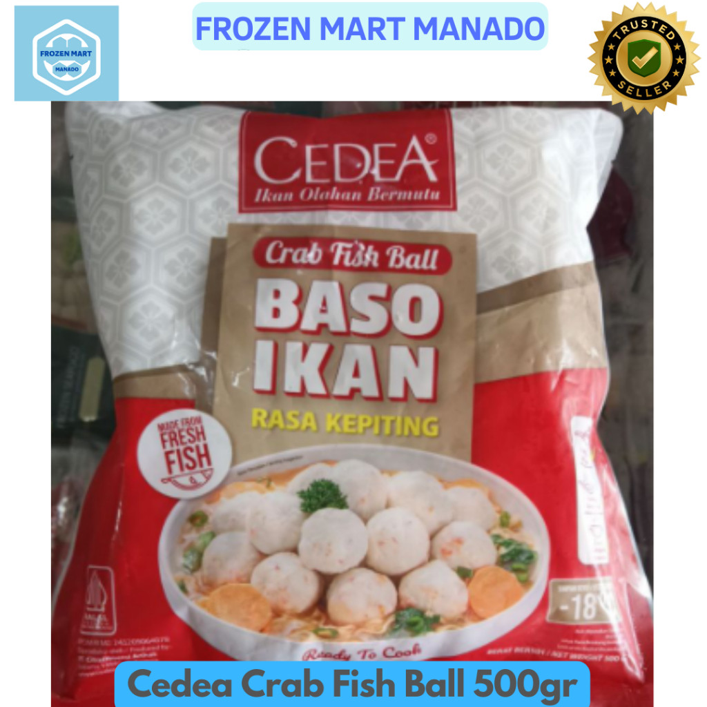 

Cedea Crab Fish Ball 500gr - Frozen Mart Manado (Frozen Food Manado)