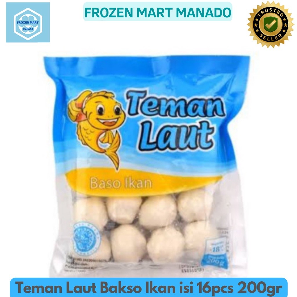 

Teman Laut Bakso Ikan isi 16pcs 200gr - Frozen Mart Manado (Frozen Food Manado)