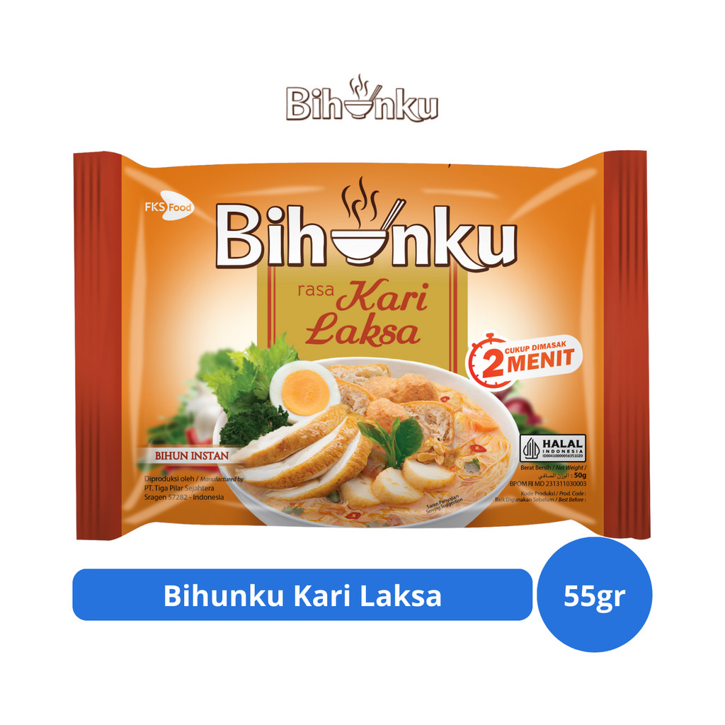 

Bihunku Kari Laksa 55gr
