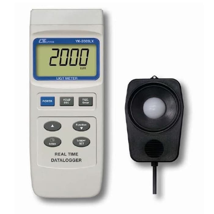 TERLARIS Lutron YK-2005LX, Light Meter Real Time Data Logger / Lux Meter -
