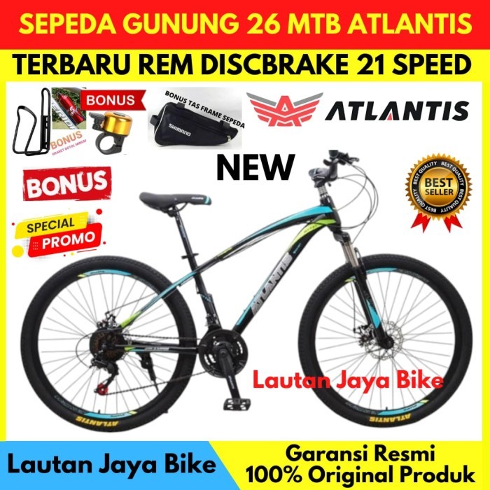 Sepeda 26 Mtb Atlantis Sporty Rem Cakram
