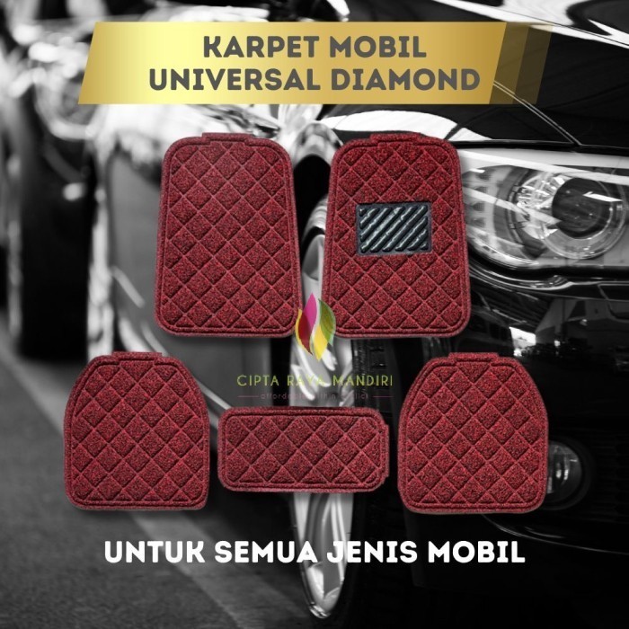 

TERLARIS KARPET MOBIL 5 PCS 2 BARIS UNIVERSAL PVC MIE BIHUN / UNIVERSAL BISA DIAPLIKASIKAN KE SEMUA