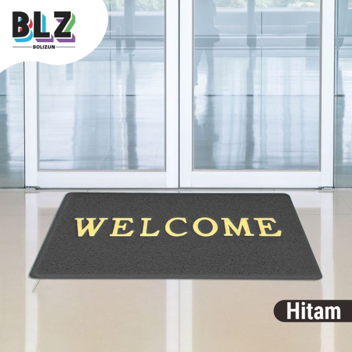 

TERLARIS BOLIZUN KESET KARPET PVC MIE BIHUN WELCOME NEW 120X80 MURAH!!! MURAH