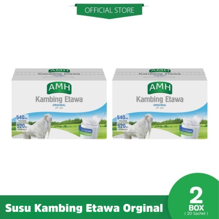 

TERLARIS AMH SUSU KAMBING ETAWA VARIANT ORIGINAL - BUNDLING (2 BOX) MURAH!!! MURAH