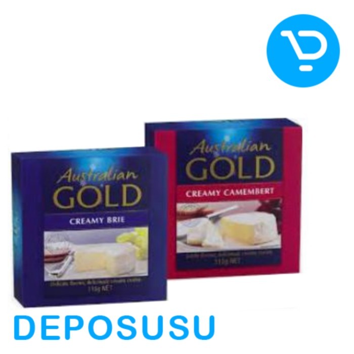 

TERLARIS KEJU AUSTRALIAN GOLD CHEESE LONG LIFE BRIE CAMEMBERT 115 GR MURAH!!! MURAH