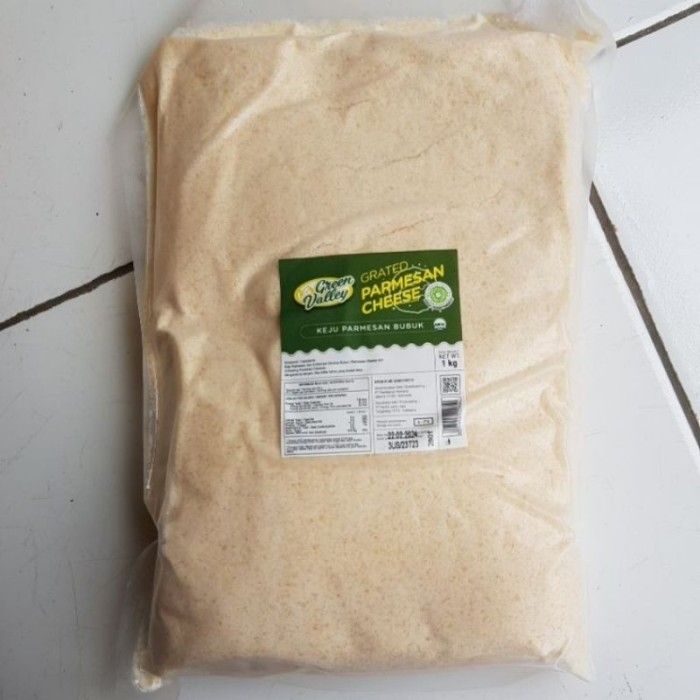 

TERLARIS GREEN VALLEY GRATED PARMESAN CHEESE 1KG (ORIGINAL) MURAH!!! MURAH