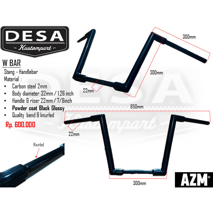 STANG CUSTOM STANG MOTOR STANG BENELLI STANG RE STANG CHOPPER W BAR TERBARU