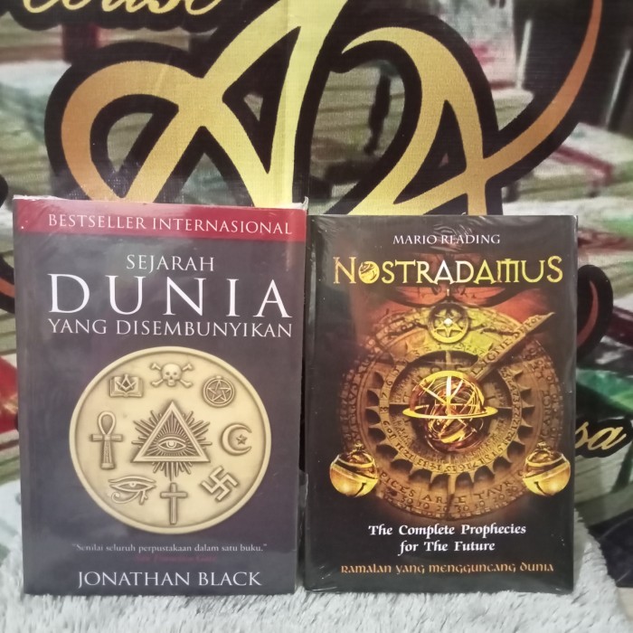 

SATU SET 2 BUKU SEJARAH DUNIA DAN NOSTRADAMUS