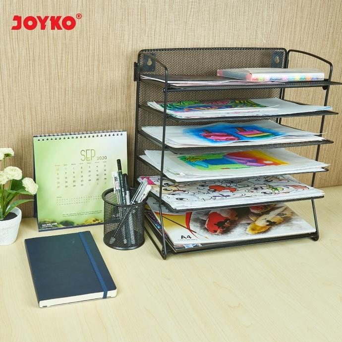 

Joyko Document Tray 6 Tier / Rak Kertas Dokumen 6 Susun Meja DT-36 CDS