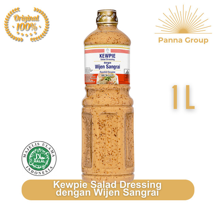 

KEWPIE Salad Dressing dengan Wijen Sangrai / Wijen Sangrai (1 liter)