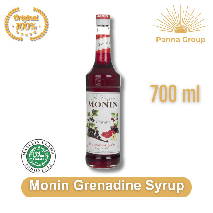 

Monin Grenadine Syrup 700 ml / Monin Grenadine 70 cl / Sirup Grenadine Monin