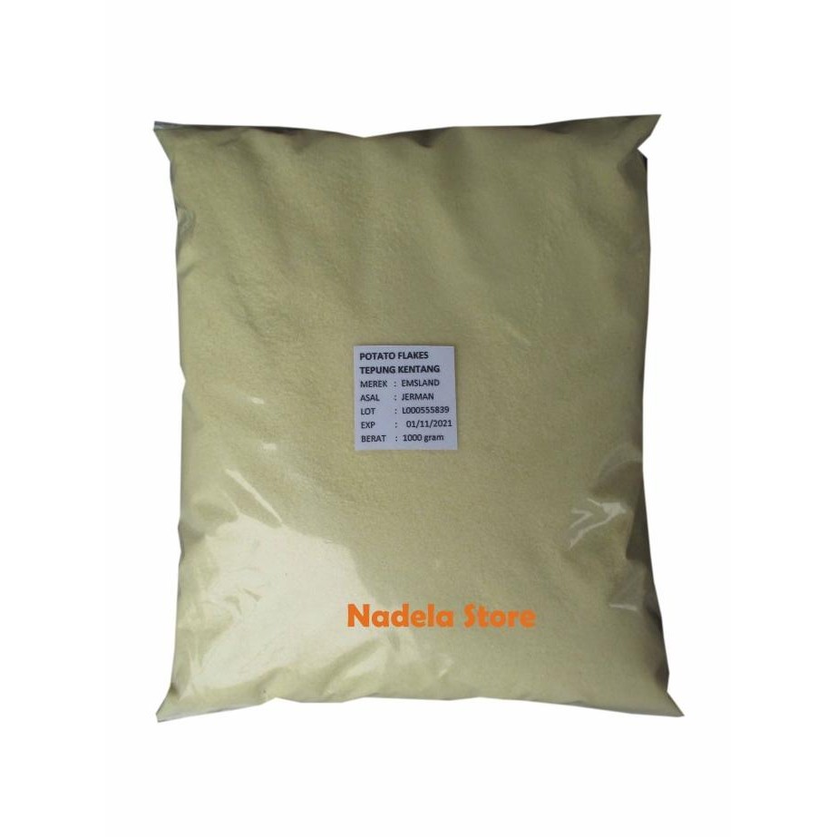 

Tepung Kentang Merek Emsland Dari Jerman Kualitas Top Dan Halal 1 Kg Original