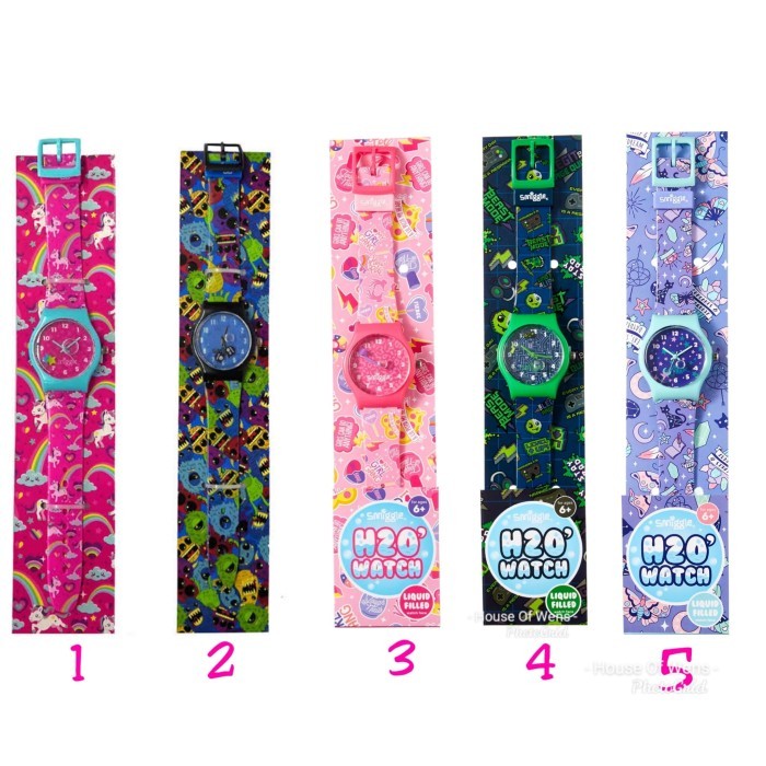 SMIGGLE H20 CLOCK WATCH + JAM TANGAN ANAK SMIGGLE