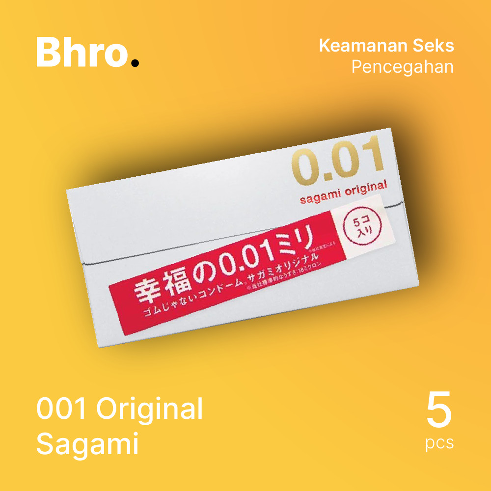 Ultra Thin Small Non Latex Condom - Sagami Original 001 - Sagami - 5 pcs