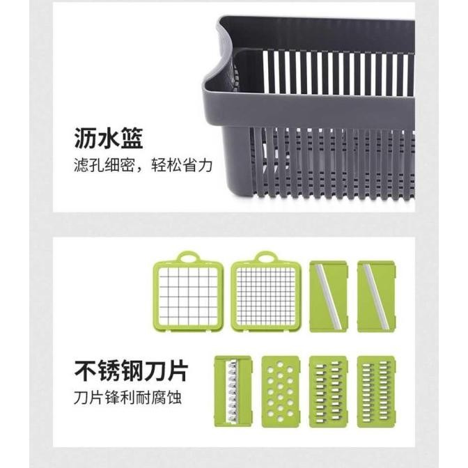 

Alat Potong Pemotong Sayur Kentang Buah Parutan Serbaguna Food Craving Original