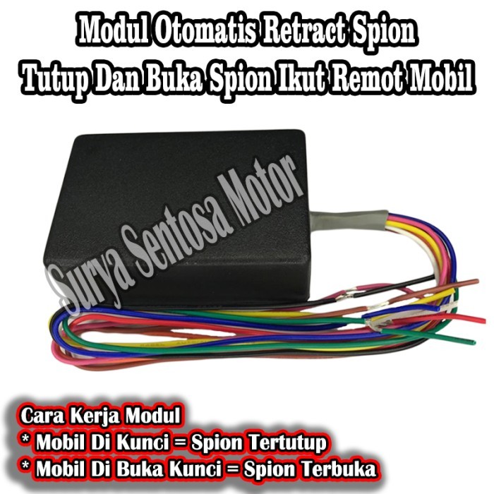 Modul Retract Keylees Buka Tutup Spion Dg Remot Mobil