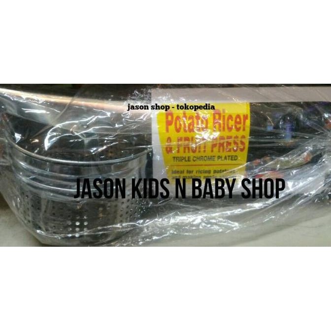 

Potato Ricer N Fruit Press/Penghancur Kentang, Buah Dll Original