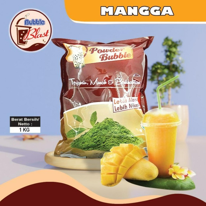 

TERLARIS BUBUK MANGGA 1 KG - BUBUK MINUMAN MANGO - MIX. CREAMER + GULA MURAH!!! MURAH