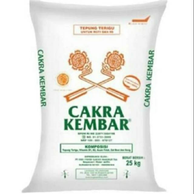 TERLARIS TEPUNG TERIGU CAKRA 25 KG MURAH MURAH