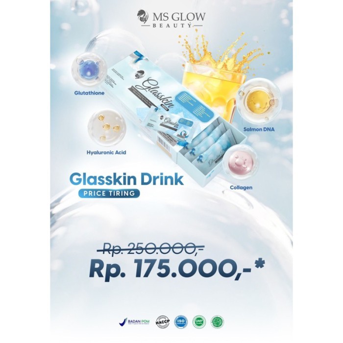 

TERLARIS GLASSKIN DRINK MSGLOW BEAUTY READY!! ED 2026 MURAH!!! MURAH