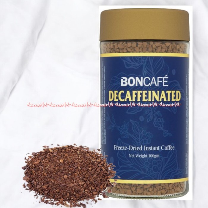 

TERLARIS BONCAFE DECAFEIN 100GR KOPI INSTAN DEKAFEIN KEMASAN BOTOL BIRU BON CAFE FREEZE DRIED