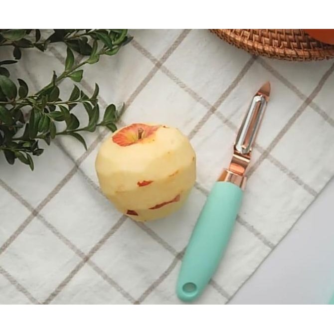 

Peeler / Pengupas Kulit Buah Sayur Kentang - Rose Gold Series Original
