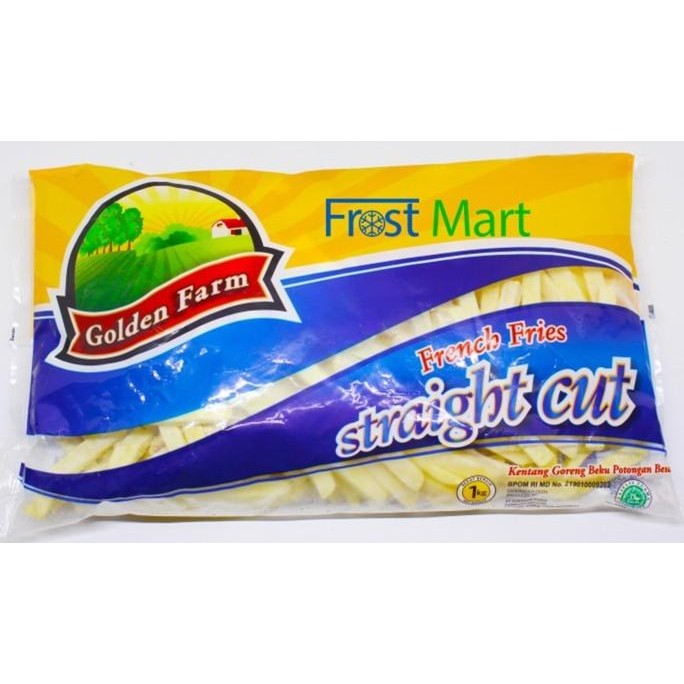 

Kentang Straight Cut Golden Farm 1Kg Original