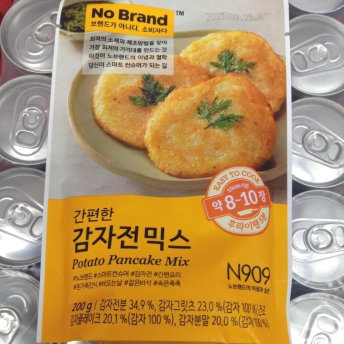 

No Brand Potato Pancake Mix 200 Gr/Premiks Pancake Kentang/ Tepung Original