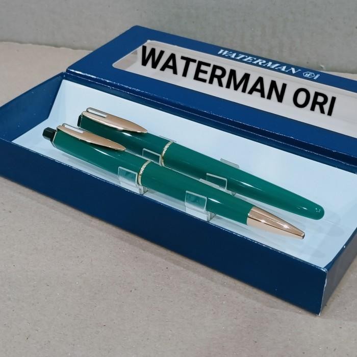 

PENA WATERMAN GREEN ORIGINAL NEW no pilot parker sheaffer pelikan platinum cross caran d'ache st dupont mont Blanc hero aigner Original