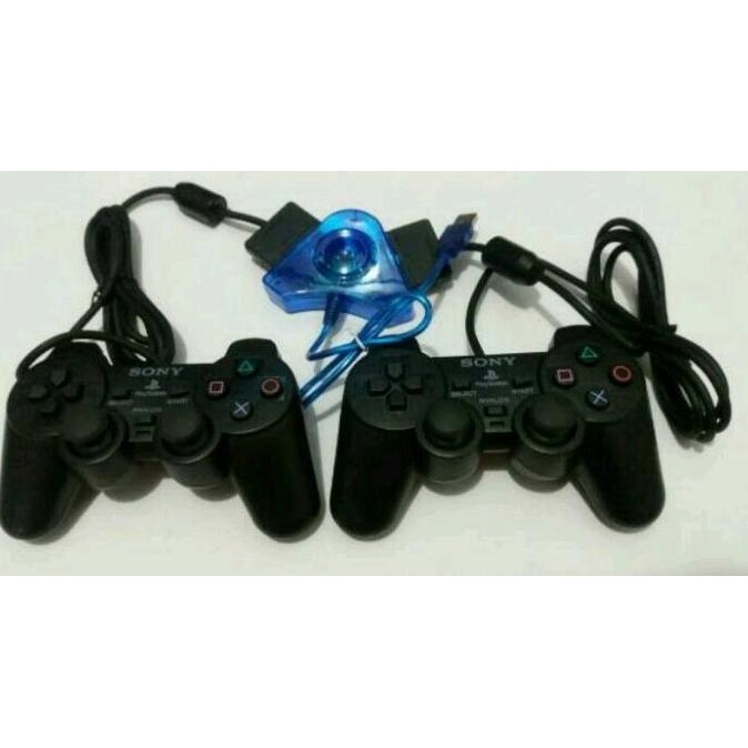 Produk Baru Paket Stik Ps 2 Stick Playstation 2 Konverter Murah